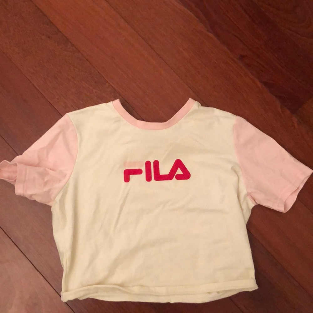 FILA cropped shirt